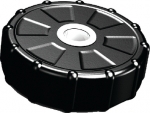 Taylor 1214 Dock Post Pvc Guide Wheel 